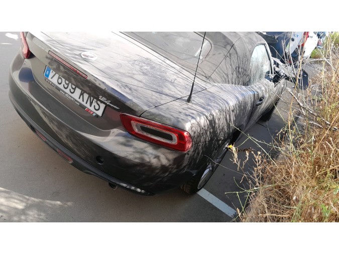 MECANICA TRASERA	 FIAT 124 SPIDER 2018