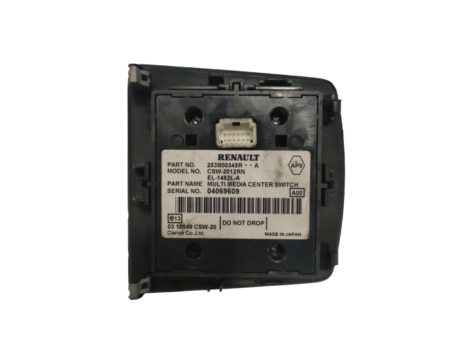 MANDO CONTROLADOR DE NAVEGADOR GPS RENAULT MÉGANE SCÉNIC 2011