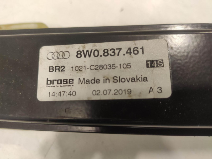 ELEVALUNAS DELANTERO IZQUIERDO AUDI A4 2019