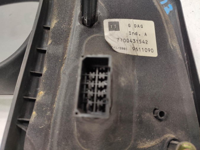RETROVISOR IZQUIERDO RENAULT SCENIC GRIS 1999