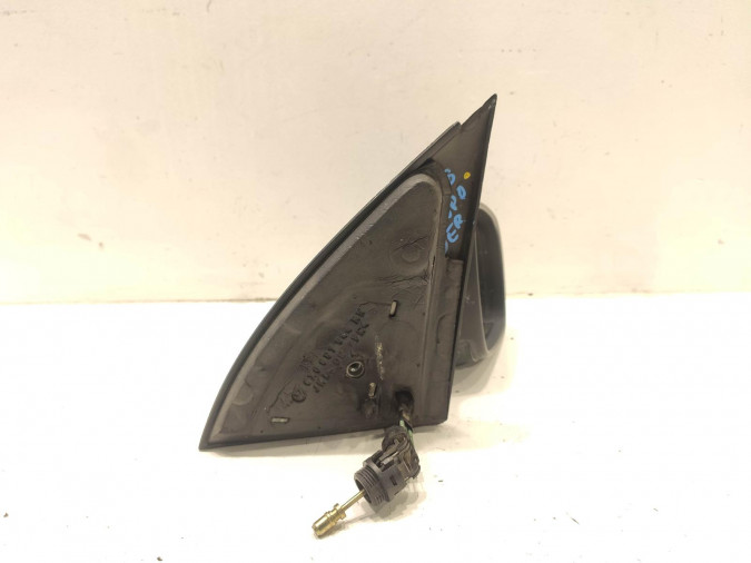 Retrovisor Derecho VOLKSWAGEN LUPO NEGRO SIN PINTAR 1999