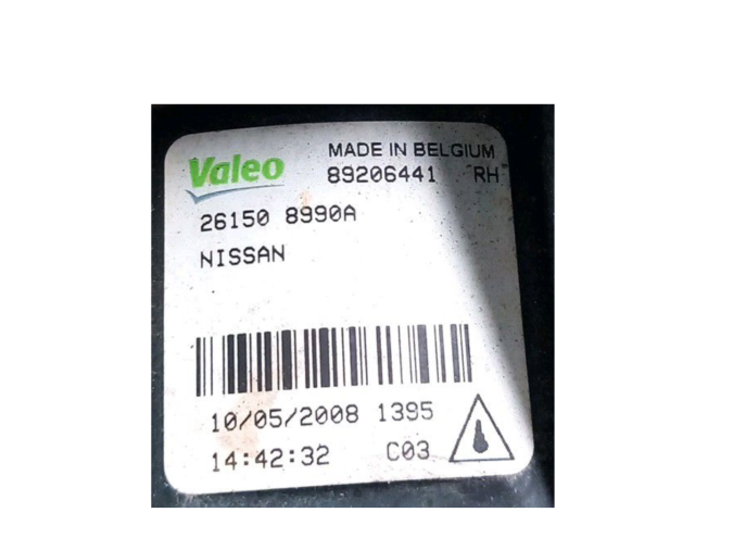 FARO ANTINIEBLA DELANTERO DERECHO RENAULT KOLEOS 2009