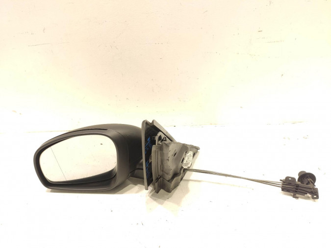 Retrovisor Izquierdo SKODA ROOMSTER NEGRO SIN PINTAR 2008