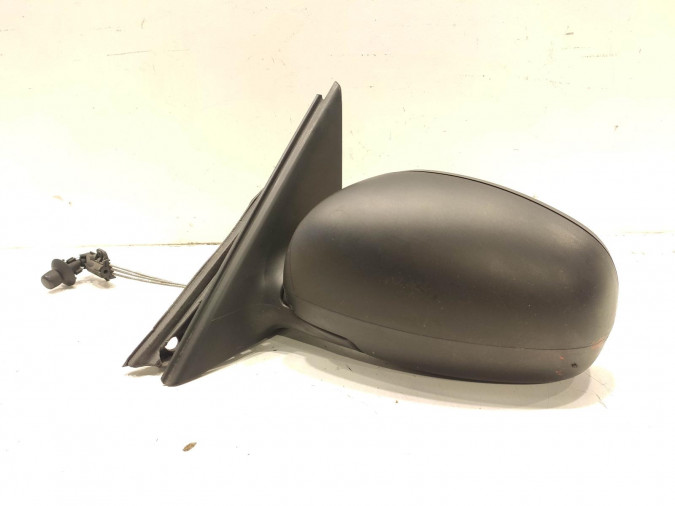 Retrovisor Izquierdo SKODA ROOMSTER NEGRO SIN PINTAR 2008