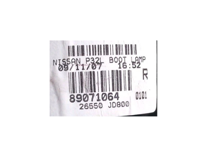 PILOTO TRASERO DERECHO INTERIOR NISSAN QASHQAI 2008