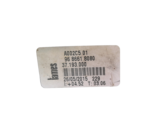 ELEVALUNAS DELANTERO DERECHO PEUGEOT 508 2015
