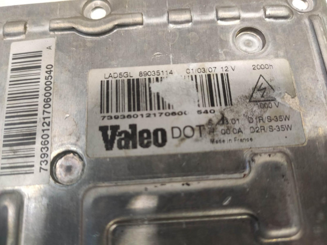 Balastro de Faro PEUGEOT 607 2008