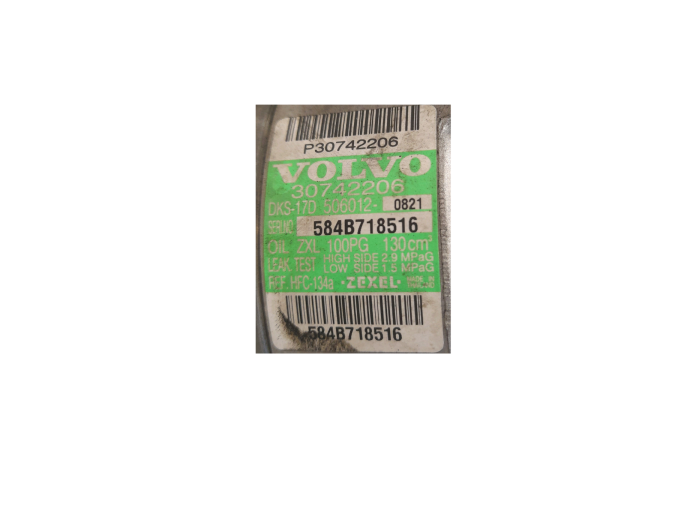 COMPRESOR AIRE ACONDICIONADO VOLVO S60 2005