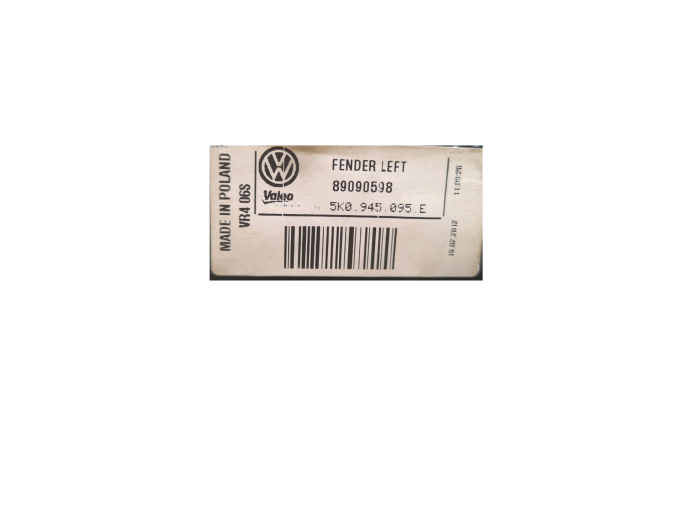 PILOTO TRASERO IZQUIERDO EXTERIOR VOLKSWAGEN GOLF 2012