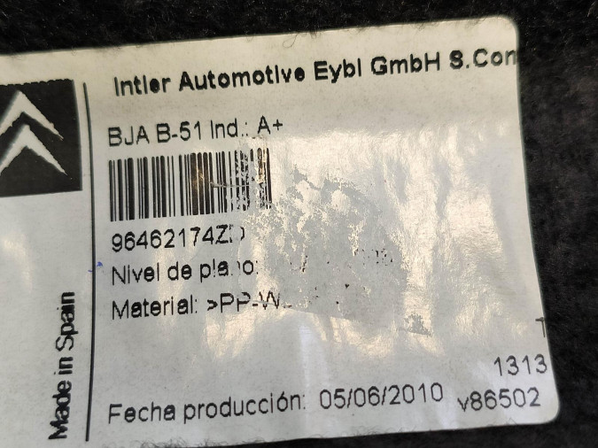 Bandeja Trasera CITROEN C4 2006