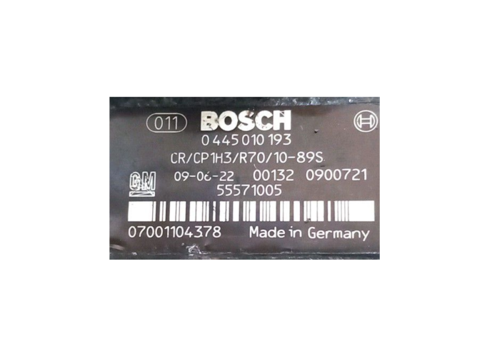 BOMBA INYECCIÓN OPEL INSIGNIA 2009