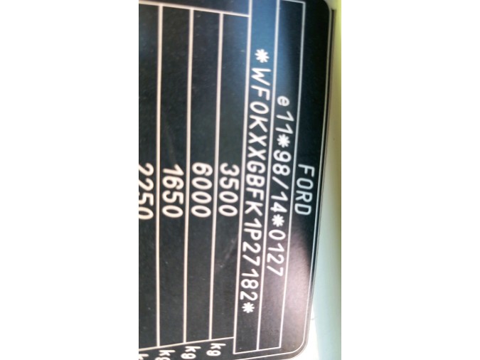 Intercooler FORD TRANSIT 2001
