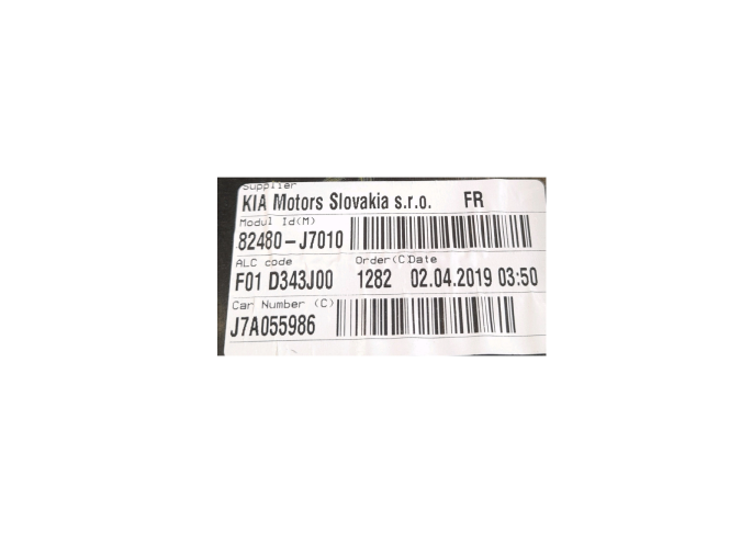 ELEVALUNAS DELANTERO DERECHO KIA CEED 2019