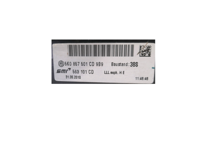 RETROVISOR IZQUIERDO VOLKSWAGEN GOLF 2010