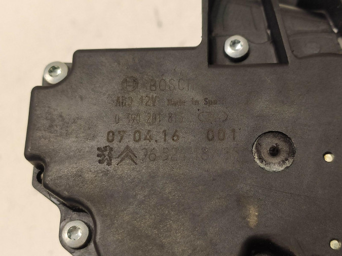Motor Limpiaparabrisas trasero PEUGEOT 207 2007