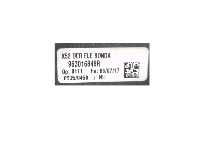 RETROVISOR DERECHO DACIA SANDERO GRIS 2017