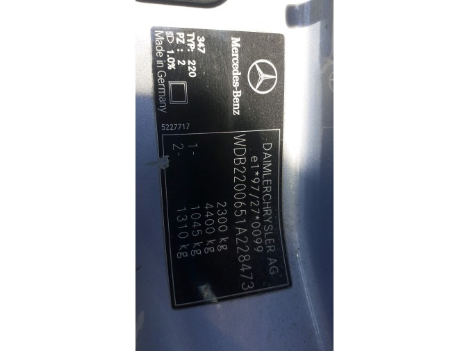 VARIOS MERCEDES S 320 2001