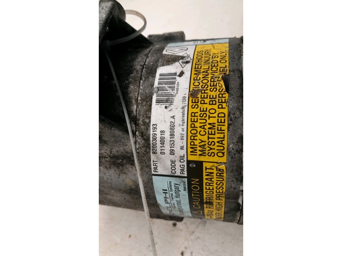 COMPRESOR AIRE ACONDICIONADO RENAULT MÉGANE 2003