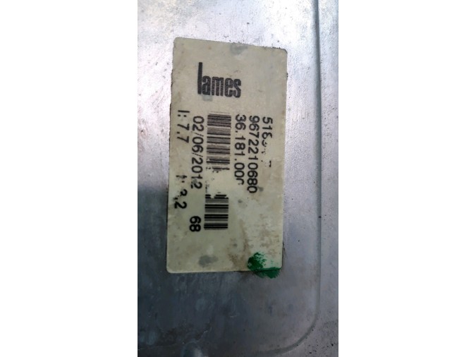 ELEVALUNAS DELANTERO DERECHO CITROEN C3 PICASSO 2012
