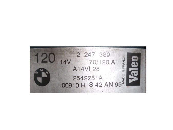 ALTERNADOR BMW 530D 2010