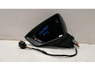 RETROVISOR IZQUIERDO SEAT LEON NEGRO SATINADO 44018