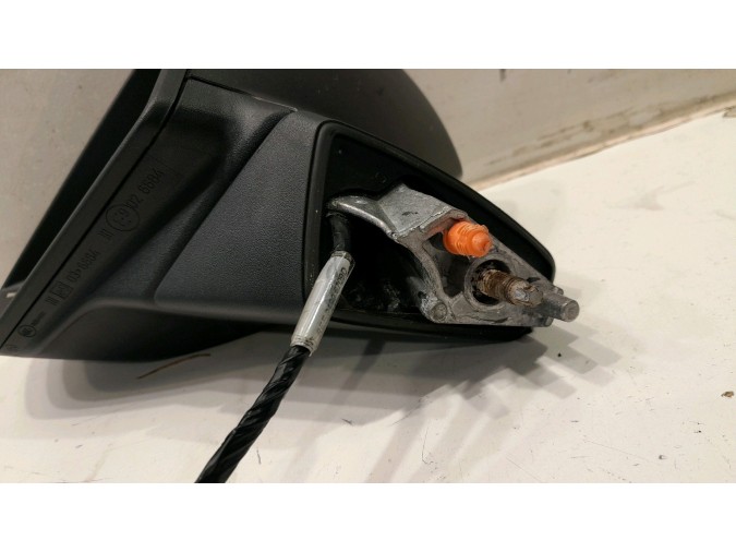 RETROVISOR IZQUIERDO SEAT LEON NEGRO SATINADO 44018