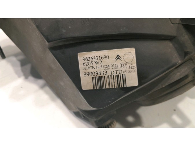 FARO DELANTERO DERECHO CITROEN SAXO 2000