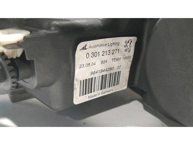 FARO DELANTERO IZQUIERDO PEUGEOT 407 2004
