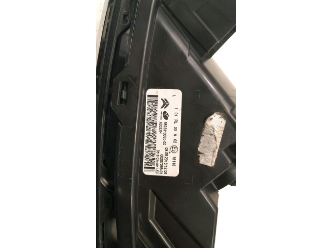 FARO LUZ DIURNA IZQUIERDA CITROEN C3 43354