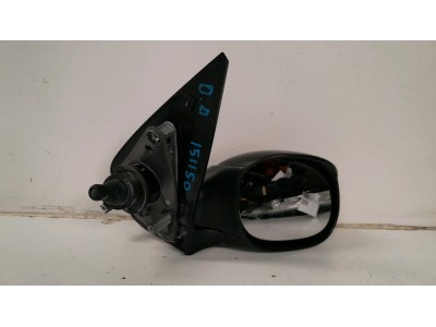 Retrovisor Derecho PEUGEOT 206 NEGRO SIN PINTAR 1999