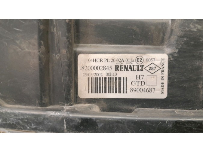 FARO DELANTERO IZQUIERDO RENAULT LAGUNA 2002