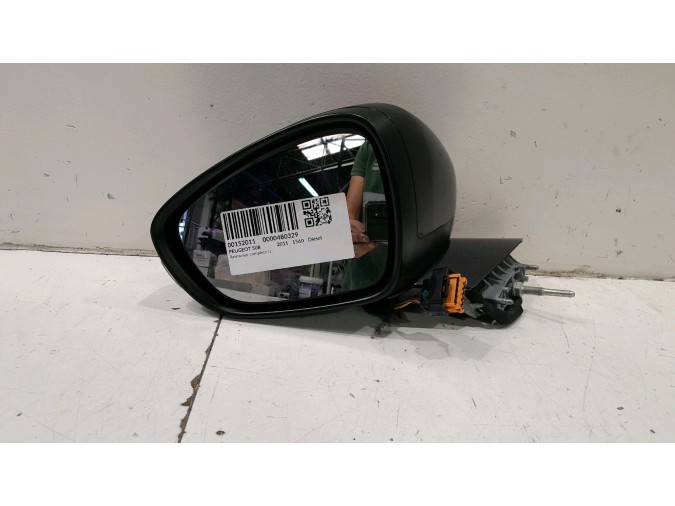 RETROVISOR IZQUIERDO PEUGEOT 508 NEGRO 2011