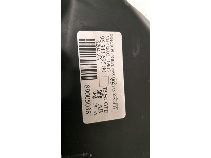 FARO DELANTERO IZQUIERDO PEUGEOT 307 2000