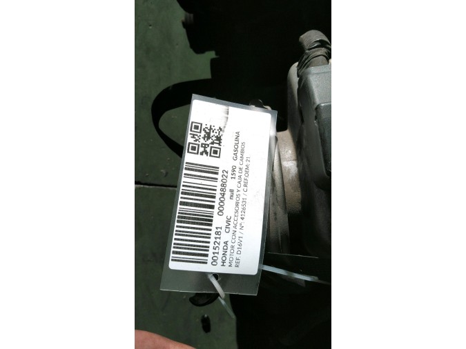 MOTOR CON ACCESORIOS Y CAJA DE CAMBIOS HONDA CIVIC 2004