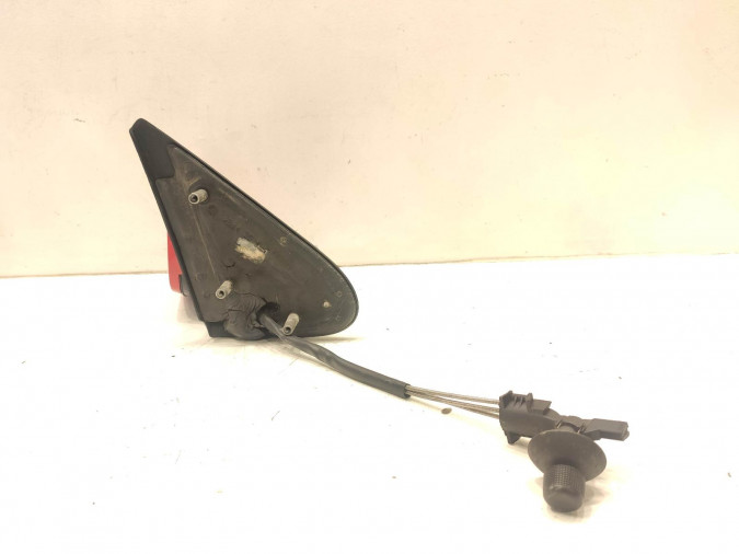 RETROVISOR IZQUIERDO VOLKSWAGEN POLO ROJO 2000