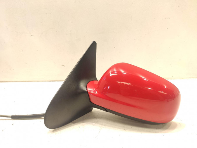 RETROVISOR IZQUIERDO VOLKSWAGEN POLO ROJO 2000