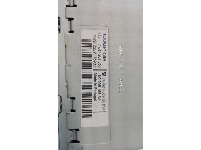 RADIO CD SO VOLKSWAGEN GOLF 2011