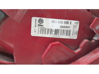 PILOTO TRASERO DERECHO EXTERIOR VOLKSWAGEN SHARAN 2011