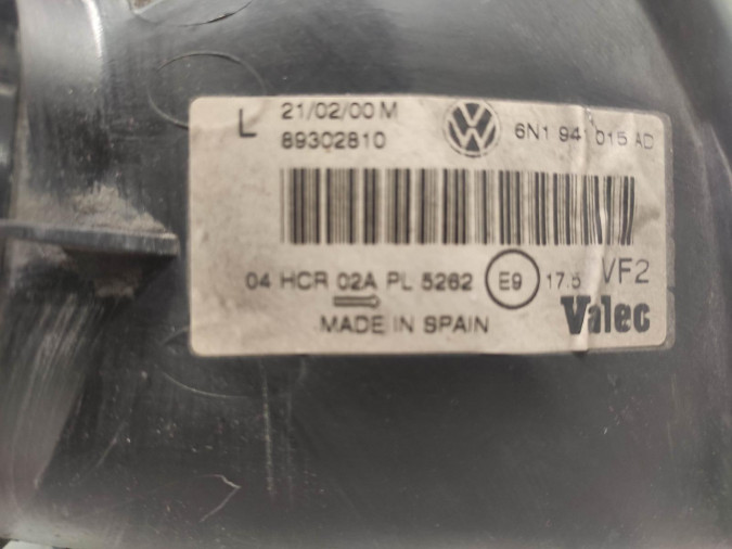 FARO DELANTERO IZQUIERDO VOLKSWAGEN POLO 2000