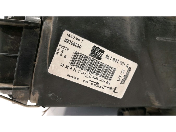 FARO DELANTERO IZQUIERDO SEAT IBIZA 2005