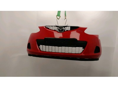 PARAGOLPES DELANTERO MAZDA 2 ROJO 2008
