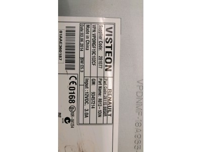 RADIO CD RENAULT TRAFIC 2016