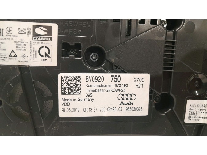 CUADRO INSTRUMENTOS AUDI A3 43671