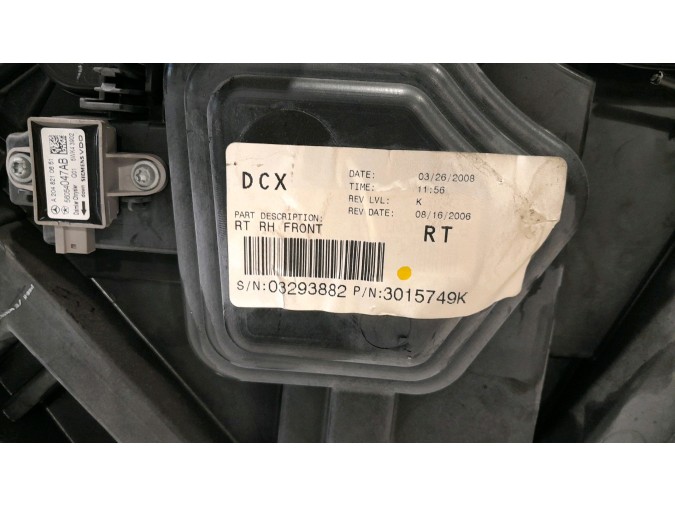 ELEVALUNAS DELANTERO DERECHO CHRYSLER GRAND VOYAGER V 2009