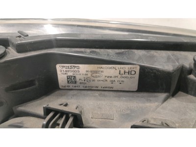 FARO DELANTERO IZQUIERDO VOLVO V40 41659