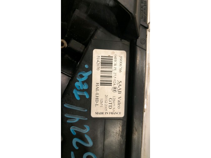 FARO DELANTERO IZQUIERDO SAAB 9-5 2002