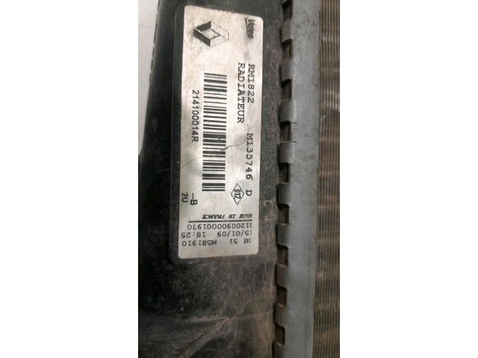 Radiador motor RENAULT MEGANE 2009