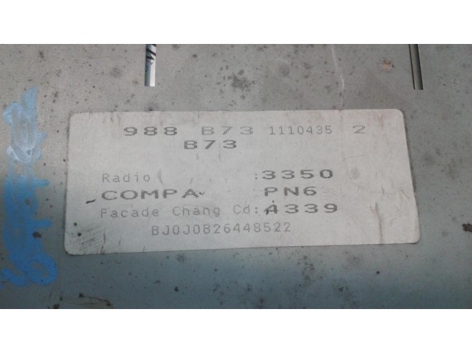sistema navegacion gps RENAULT VEL SATIS 2002