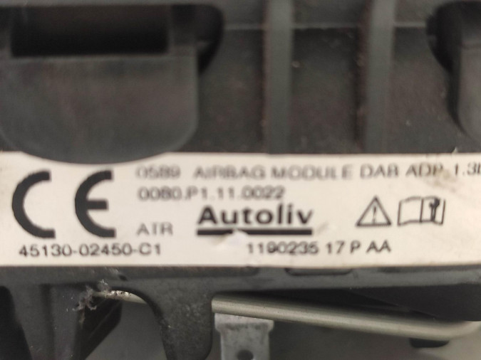 KIT AIRBAG TOYOTA AURIS 2018