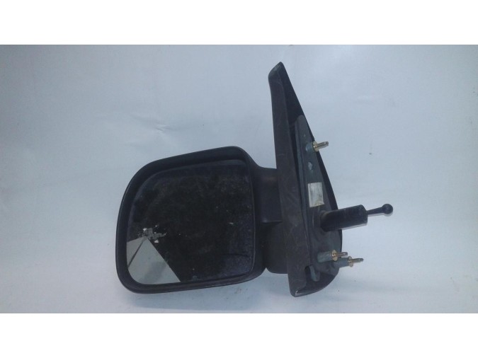 Retrovisor Izquierdo RENAULT KANGOO NEGRO SIN PINTAR 1998